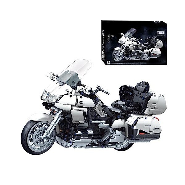 Explorers Briques De Construction De Moto, Kit De Modélisation De M Kit De Modelisation De Moto Tout Terrain Compatible Avec Les Blocs De Serrage Leg Amz