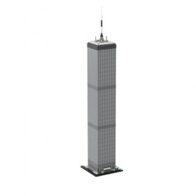 Modulaire Architecture Blocs De Construction 1998pièces MOC World Trade Center 1:800 Scale Nano Micro Blocs De Construction M