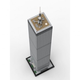 Modulaire Architecture Blocs De Construction 1998pièces MOC World Trade Center 1:800 Scale Nano Micro Blocs De Construction M