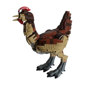 Minifigures Ensemble De Blocs De Construction 1263Pièces MOC Chicken Minifigures Nano Micro Blocs De Construction Minifigures