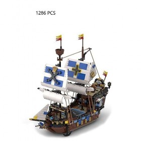 Technik Ensemble De Blocs De Construction 1288 Pièces MOC Imperial Rapid Ship Nano Micro Blocs De Construction Mini Ensemble 