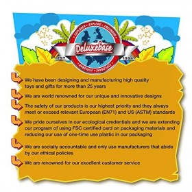 Deluxebase Mini réplique daventure animale – Vélociraptor de mini figurines de dinosaures qui en fait un jouet animal préhis