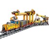 OATop 1270 + pièces City Train de marchandises modèle avec rails, train City avec moteur et kit déclairage LED, kit de const