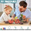 Batlofty Démontage Dinosaure Enfant Jouet, 3 en 1 Bricolages Jeux Constructions éducatifs précoces Cadeaux pour Les Enfants