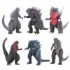 Figurines Godzilla - Ksopsdey Figurine DAction Classique De Godzilla,Ensemble De Jouets De Dinosaures,Educatif Jouets Pour E