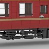 MSEI Lot de 730 blocs de construction de train technique modèle MOC-52021 7Wide HP Express Train de passagers compatible avec