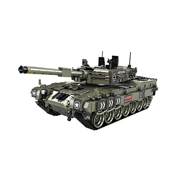 YANYUESHOP Bloc de Construction de Char Militaire, WW2 Allemagne Panther Tank MOC Tank Construction Jouets Ensemble Compatibl