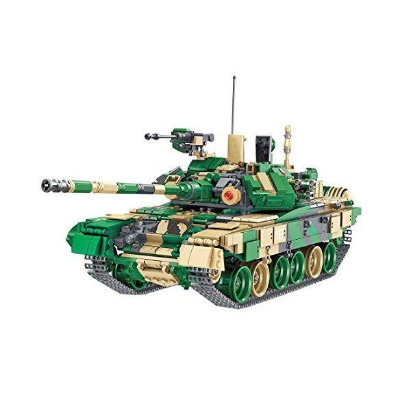 YANYUESHOP Bloc de Construction de Char Militaire, WW2 Allemagne Panther Tank MOC Tank Construction Jouets Ensemble Compatibl