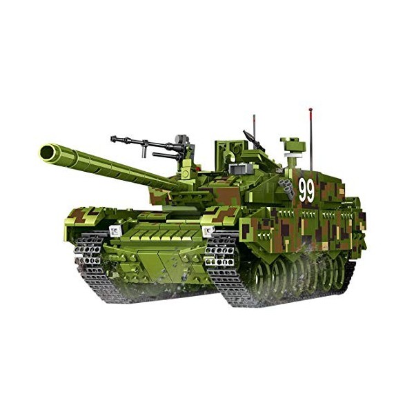 YANYUESHOP Bloc de Construction de Char Militaire, WW2 Allemagne Panther Tank MOC Tank Construction Jouets Ensemble Compatibl
