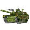 YANYUESHOP Bloc de Construction de Char Militaire, WW2 Allemagne Panther Tank MOC Tank Construction Jouets Ensemble Compatibl