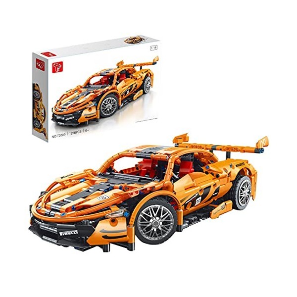 YANYUESHOP 1/14 Technic Car Building Blocks, 1529pcs MOC Race Car Building Set Collectable Car Compatible avec Lego Technic