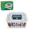 ARMD Ali Stadium Lot de 1789 blocs de construction pour modélisme Coupe du monde de football 2022 avec lumière LED, compatibl