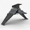 WangSiwe Bloc de Construction DHélicoptère Militaire, Kit de Construction Moc Starfighter, Kit de Construction Éducatif, Com