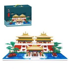 LOTFUN Haus Architecture Briques de construction modulaire en forme de mini briques non compatibles avec Lego Creator – 6818 