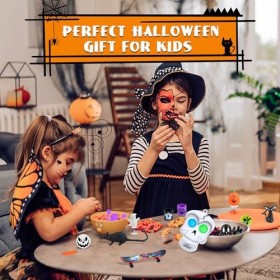 Calendrier de lAvent dHalloween 2023, Calendrier du Compte à Rebours dHalloween de 10 Jours de Surprise, Calendrier de lA