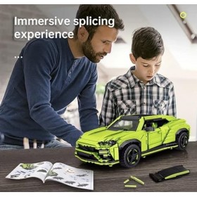 MOULD KING 10019 Voiture de sport technique Lambo Urus 1538 pièces Jouets Briques Super Speed Car Blocs de construction Jouet