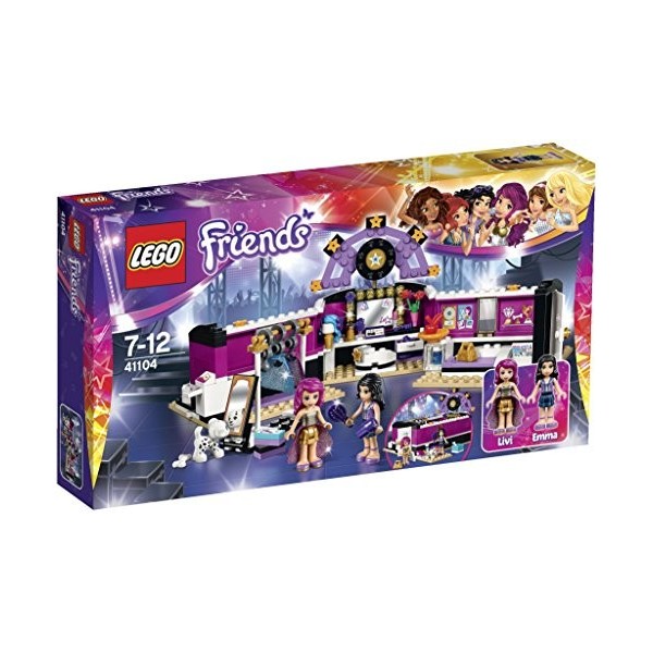 Lego Friends - 41104 - Jeu De Construction - La Loge De La Chanteuse