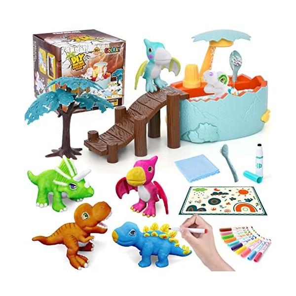 Kit De 50 Accessoires Dinosaures Pour Fête D'anniversaire - Bracelets, Porte-clés, Tatouages, Signets, Bagues, Bracelets Slap
