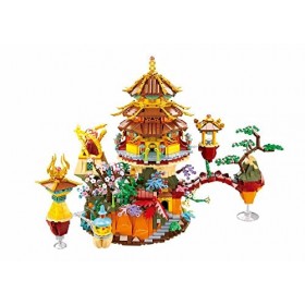 Sluban Klemmbausteine M38-B0939 The Five Immortals Temple 218 PCS