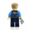 LEGO City MiniFigure: Police - Undercover Chase McCain Dark Blue Legs w/ Handcuffs 