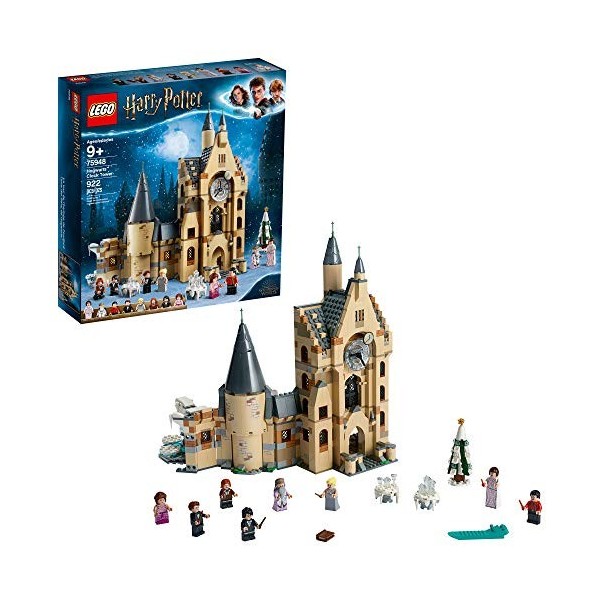 LEGO Harry Potter Hogwarts Clock Tower 75948 Build and Play Tower Set with Harry Potter Minifigures, Popular Harry Potter Gif