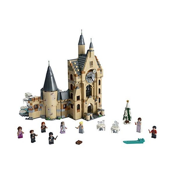 LEGO Harry Potter Hogwarts Clock Tower 75948 Build and Play Tower Set with Harry Potter Minifigures, Popular Harry Potter Gif