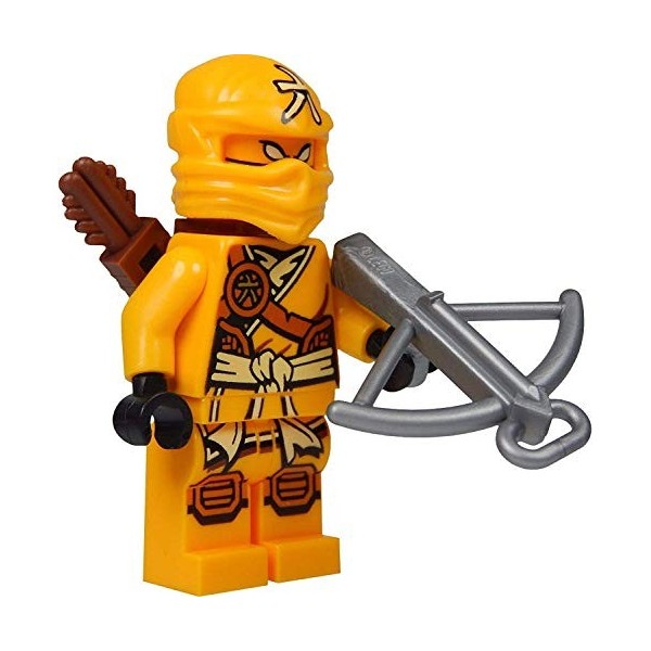 LEGO Ninjago 70746 Mini-figurine Skylor Orange ninja doré avec arbalète et carquois