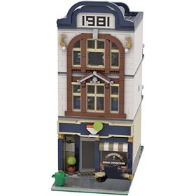 MOC Mango Cafe Blocs de Construction, Maison Modulaire Architecture Townhouse Construction Jouet Cadeaux for Enfant Adulte Co