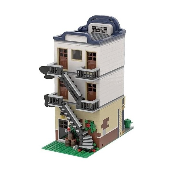 MOC Mango Cafe Blocs de Construction, Maison Modulaire Architecture Townhouse Construction Jouet Cadeaux for Enfant Adulte Co