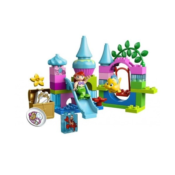 LEGO DUPLO Princesse - 10515 - Jeu de Construction - Le Château de la Petite Sirène