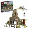 LEGO 75365 Star Wars La Base Rebelle de Yavin 4, Set Comprenant 10 Minifigurines Dont Luke Skywalker, la Princesse Leia, Chew