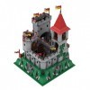 Novaray Château médiéval, plus de 1000 pièces de château de chevalier, blocs de construction MOC, kit de modélisme MOC, jouet