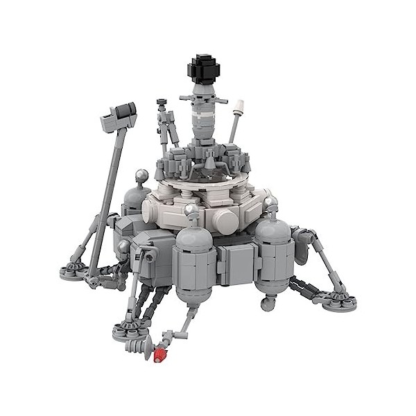 Lumitex Lune Probe Kit de construction de robot, 753 blocs de serrage compatibles avec les kits de jeu Lego Space Wars vaisse