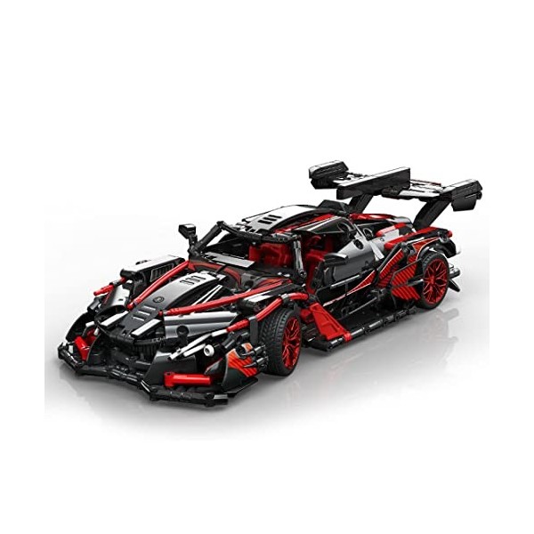 YANYUESHOP 1/14 Technic Car Building Blocks, 1324pcs MOC Race Car Building Set Collectable Car Compatible avec Lego Technic