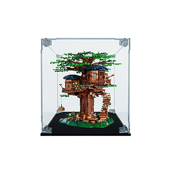 Teca en plexiglas - Arche Lite® | Compatible avec la maison sur larbre Lego 21318 Teca sans fond 