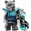 Qiyun LEGO 70143 Figurine Stealthor Ice Armor avec arme Freeze Blasta Chima