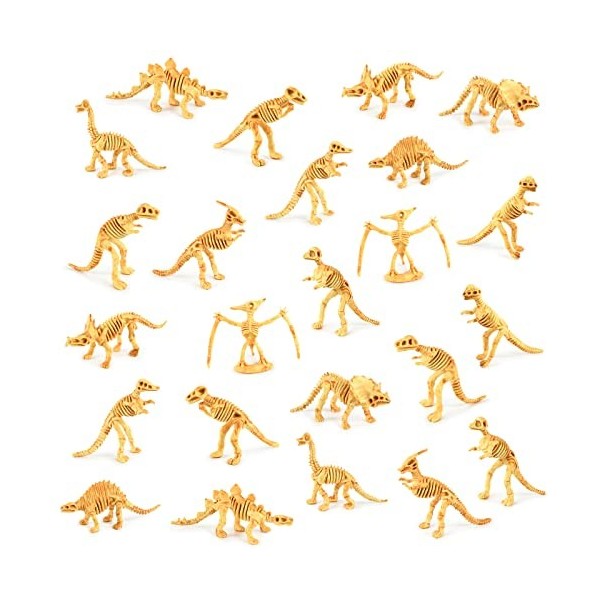 24pcs Dinosaure Jouet, Dinosaure Figurine Jouet, Mini Dinosaure Jouet, Figurine Dinosaure Realiste, Mini Dinosaure Figurine p