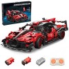 YANYUESHOP 1/14 Technic Car Building Blocks, 1324Pcs MOC Race Car Building Set Collectable Car Compatible avec Lego Technic