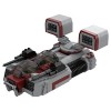 WangSiwe Modèle de Vaisseau Spatial Space Wars, Moc-110433 Space Wars Tx-225 Tank Building Blocks Moc Set Jouets Compatibles 