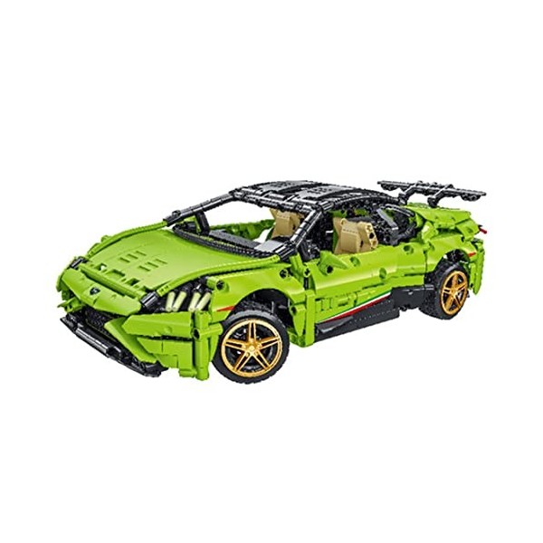 WangSiwe Modèle de Voiture de Sport Technic, 1399 Pièces À LÉchelle 1:14 Kit de Construction Pour Ensembles de Jouets de Con