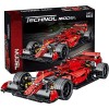 YANYUESHOP Kit de Construction de Blocs de Voiture de Course F1 Formula Compatible avec Lego Technic, Jouet de Voiture de Cou