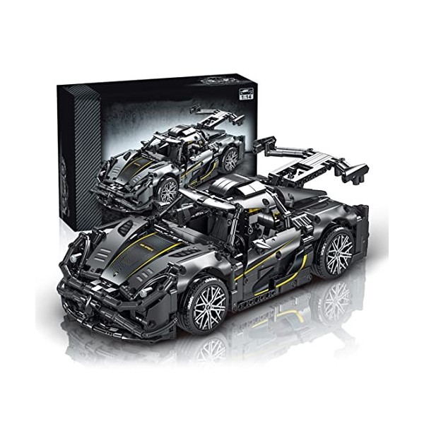 YANYUESHOP Technic Car Building Blocks, 1505pcs MOC Race Car Building Set Collectable Car Compatible avec Lego Technic