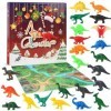 Calendrier de lAvent 2023 pour enfants, dinosaures