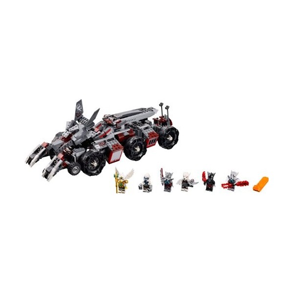 LEGO Legends of Chima - Playthèmes - 70009 - Jeu de Construction - Le Char de Combat Loup