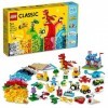 LEGO Classic Build Together 11020 Jeu de construction créatif pour enfants, filles et garçons à partir de 5 ans 1 601 pièces