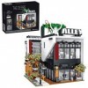 barweer Briques de construction City Haus - Fawn Milk Tea Shop Modular Buildings - Boîte cadeau pour adultes et enfants - Kit