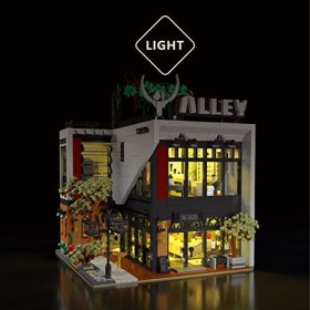 barweer Briques de construction City Haus - Fawn Milk Tea Shop Modular Buildings - Boîte cadeau pour adultes et enfants - Kit