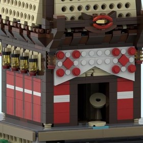 Bastion Bird View Point Blocs de Construction Modulaires MOC Creative Zelda Série Architecture Jouets 1662 Pièces Blocs de Co