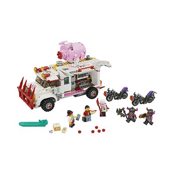 LEGO Monkie Kid - 80009 - Camion Alimentaire Pigsys