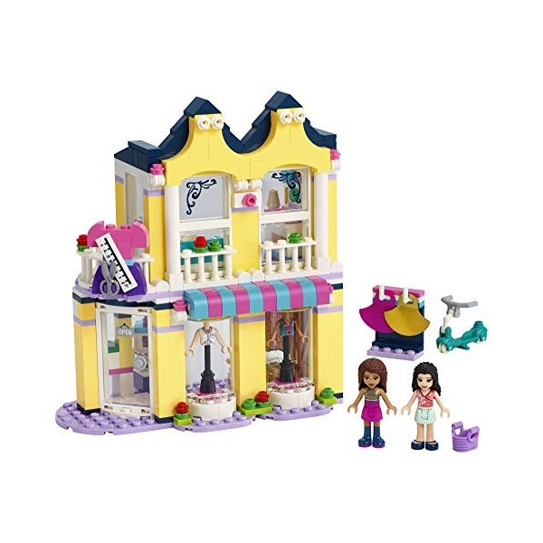 LEGO Friends Emma’s Fashion Shop 41427, Includes Friends Emma and Andrea Buildable Mini-Doll Figures and a Range of Fashion A